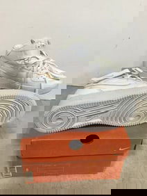 Nike Air Force 1 Mid Sneakers - 306352 113 (Size: 8)