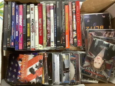 Various DVDs (Meet the Fockers, Passion, and more)