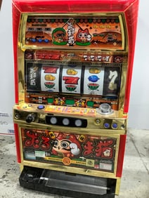 Vintage Slot Machine (32in Tall)