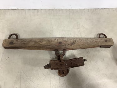 Vintage Wooden Hitch