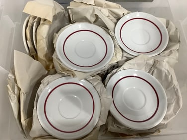 1960s Jackson Vitrified Coffee Saucers