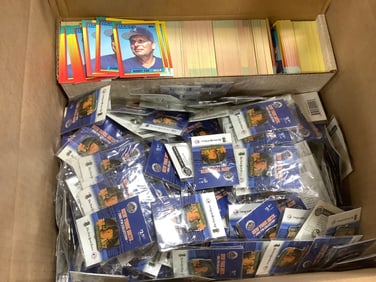 Various Topps Baseball Cards, and NY Mets Pins