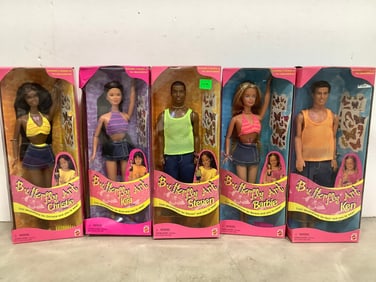 Butterfly Art Barbies *new in box*