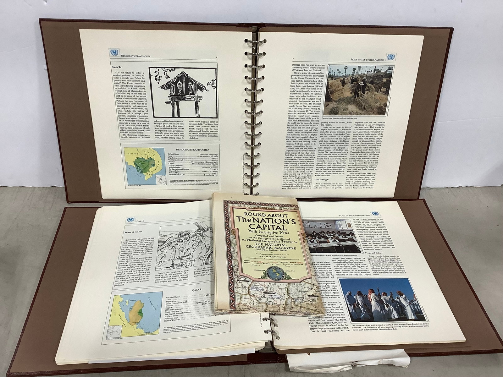 Round About The Nations Capital Map, and UNICEF Books: Round About The Nations Capital Map, and UNICEF Books