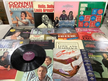 Various Records (Connie francis, Della Reese, and more)