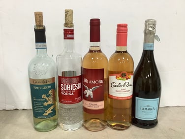 Various Alcohol *TWO sealed*