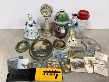 Ceramic Figures, Handpainted Pottery, Framed Artwork, Coasters, and more
