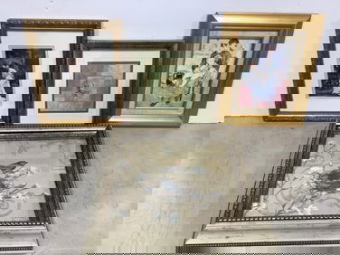 Various Framed Artwork (Largest - 15.5inx15.5in)