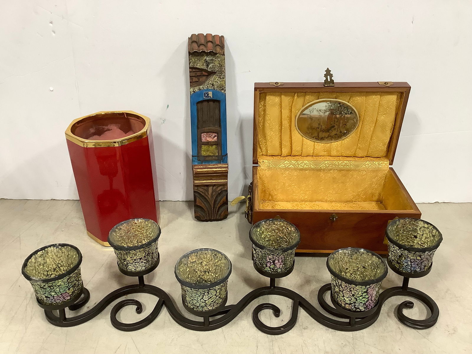 Vintage Jewelry Box, Candle Holder, Vase, and more (1 of 1)
