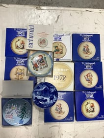 Various Collectible Ceramic Goebel Plates