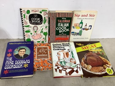 Vintage cookbooks