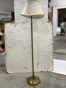 Brass Floor Lamp (57in Tall)