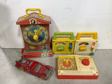 Vintage Fisher Price toys and more