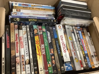 Various DVD's(Rudy, the Sicilian, Message in a Bottle, and more)
