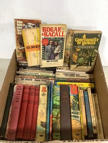 Vintage books(Red Ryder and the Thunder Trail, The Chosen, Three from the Legion, and more)