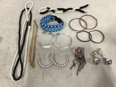Costume jewelry(earrings and more)