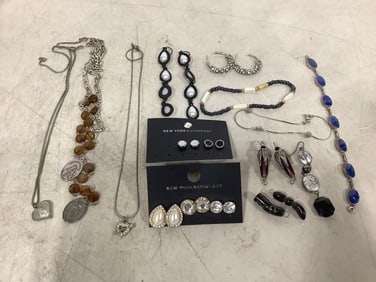 New York and Company earrings and other costume jewelry