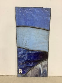 Stained glass panel(10in.x21in.)