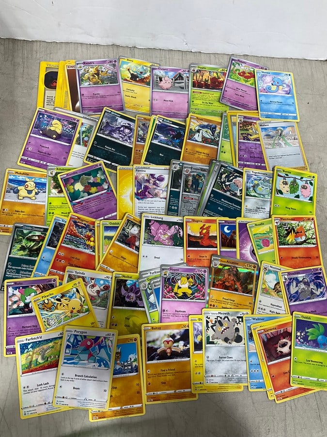 Various Pokemon Cards