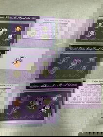 1989 and 1991 U.S. Mint Proof Sets