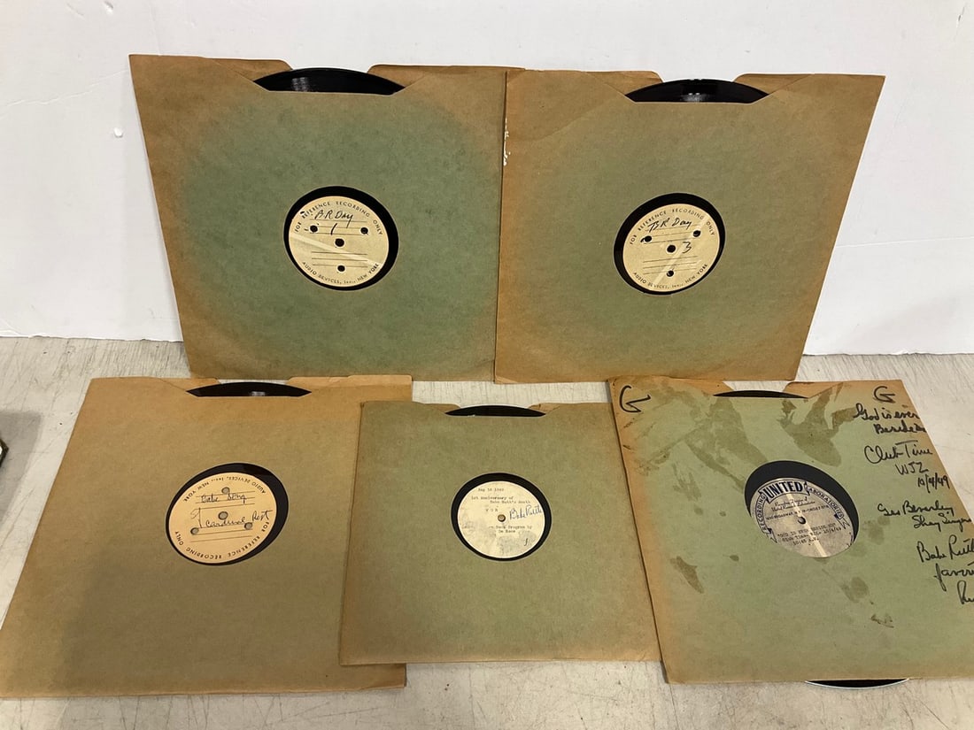 Babe Ruth Records from Estate of Derosa: Babe Ruth Records from Estate of Derosa