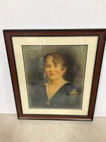 Framed Portrait Artwork (21.25inx24in)