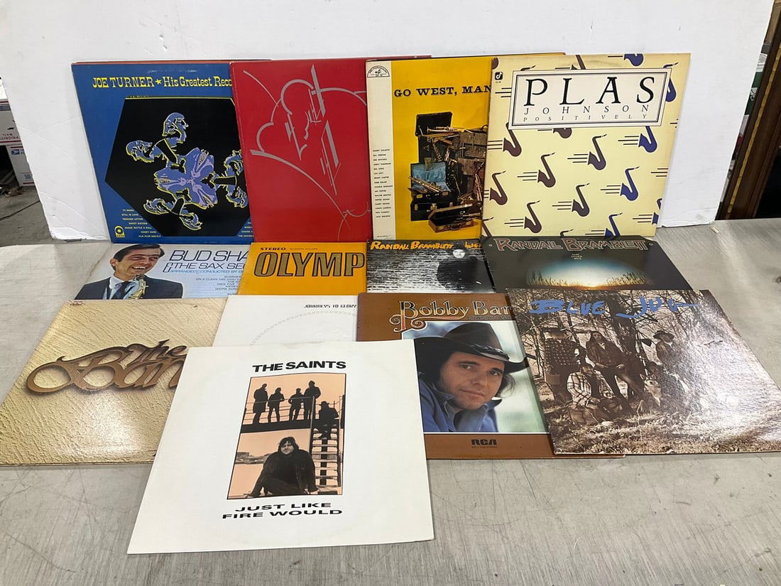 Vintage records(Joe Turner, Bobby Bare, and more) (1 of 1)