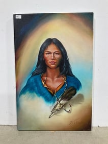 Signed canvas art print(12in.x18in.)