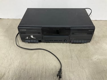 Kenwood stereo double cassette deck(missing button-model:CT-201)
