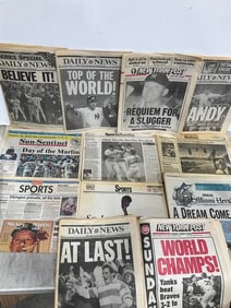 Vintage 1900s Newspapers