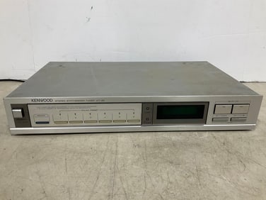 Kenwood AM-FM Stereo Tuner (KT-42)