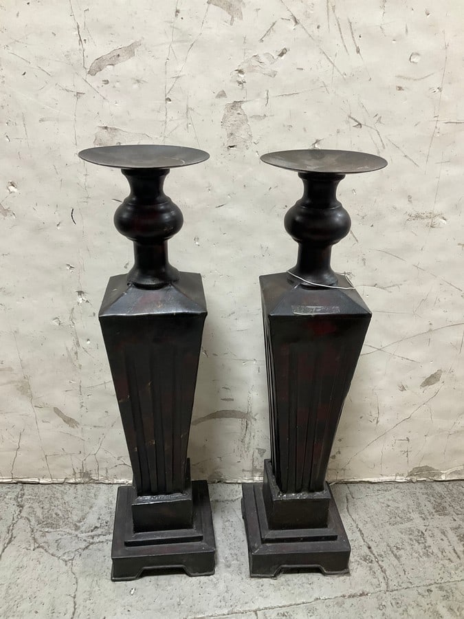 Set of Matching Candle Holders (20in Tall): Set of Matching Candle Holders (20in Tall)