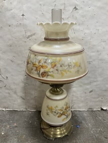 Vintage Quoizel Hurricane Lamp (28.5in Tall)
