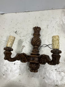 2 bulb wall sconce(17in.long)