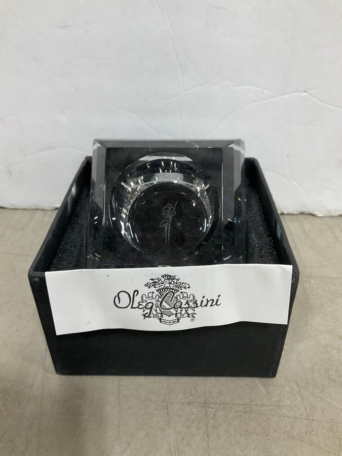 Oleg Cassini Decorative Crystal: Oleg Cassini Decorative Crystal