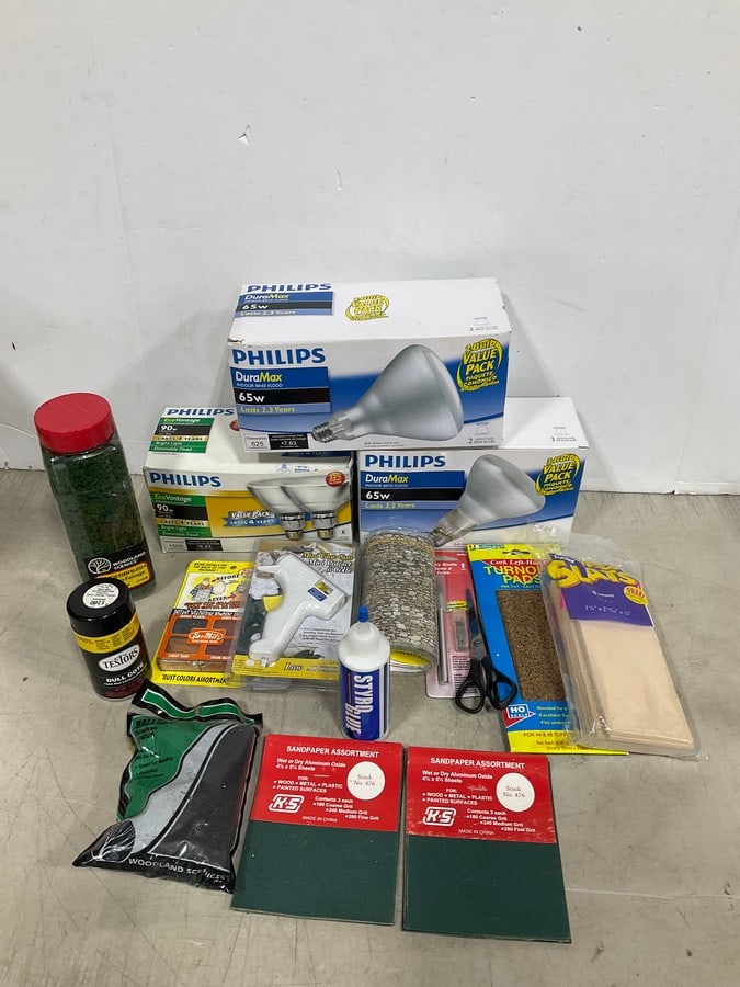 Philips Light Bulbs, Mini Glue Gun, Sandpaper, and more: Philips Light Bulbs, Mini Glue Gun, Sandpaper, and more