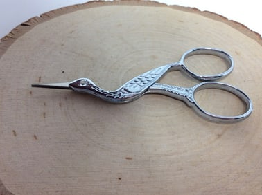 Antique german crane scissors