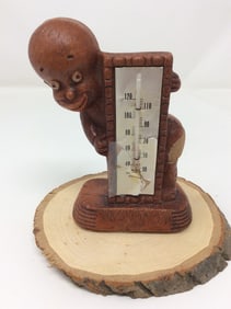 1949 Diaper Dan sawdust composite decor(5.25in.tall-damaged)