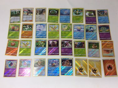 Reverse holo pokemon cards(common and uncommon)