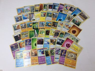 Pokemon commons and uncommons(2019)