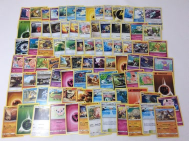 Pokemon commons and uncommons(2019)