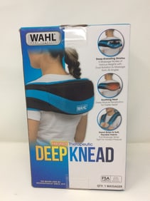 Wahl heated theraputic deep knead massager(new in box)