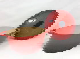 1926 Fontignac Depuis cast iron red pot(marked on bottom-26): 1926 Fontignac Depuis cast iron red pot(marked on bottom-26)