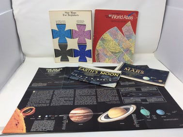 Star maps for beginners, World Atlas, and more