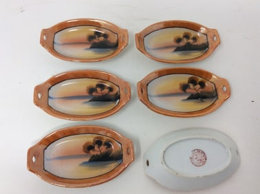Set of 6 Teabag Holders (Made in Japan)