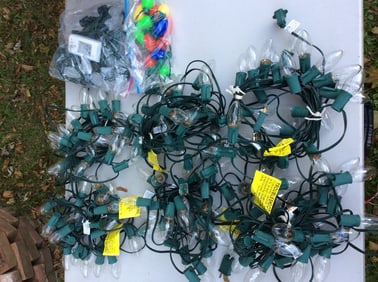 Lot of working Christmas lights