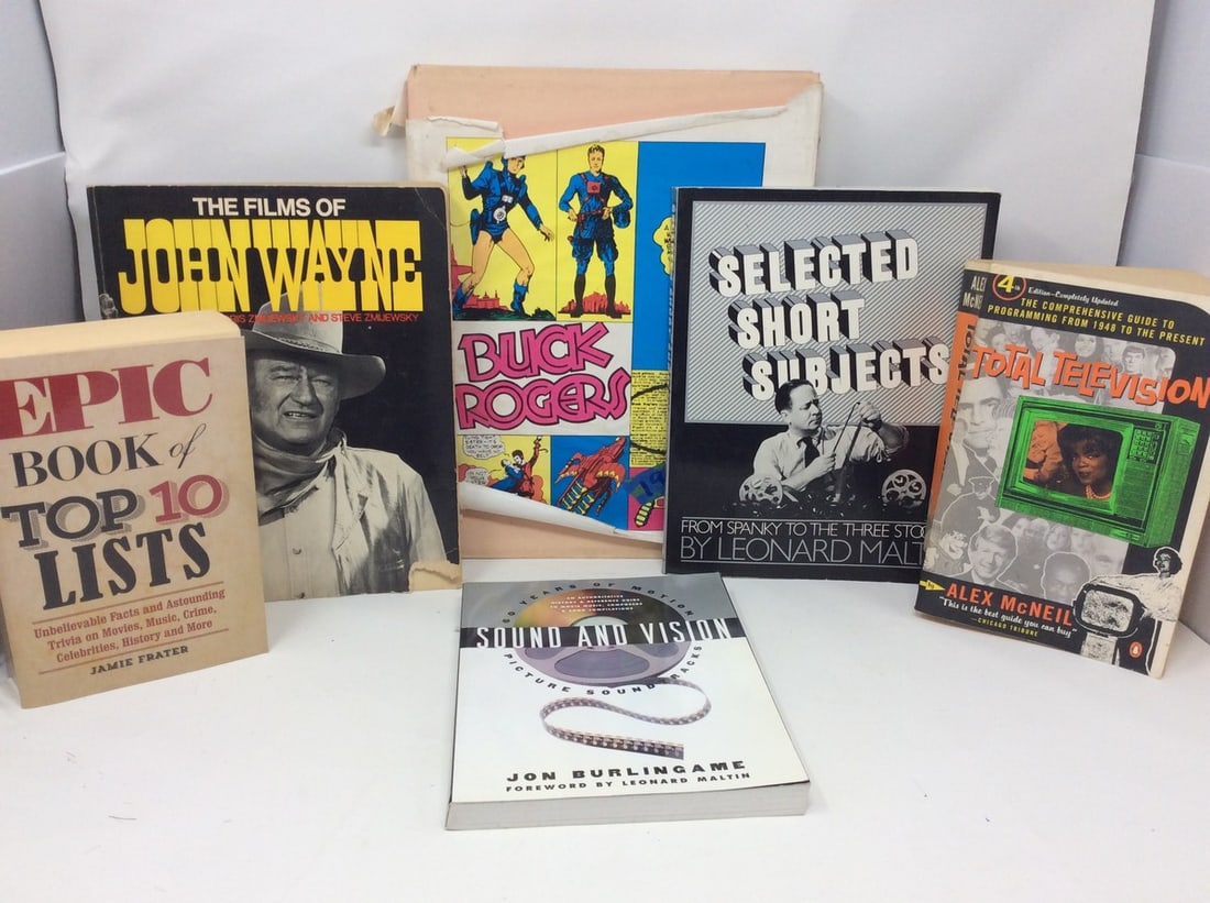 Various books(Total Television, John Wayne, and more): Various books(Total Television, John Wayne, and more)