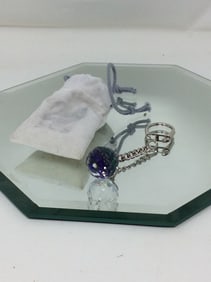 Swarovski crystal keychain