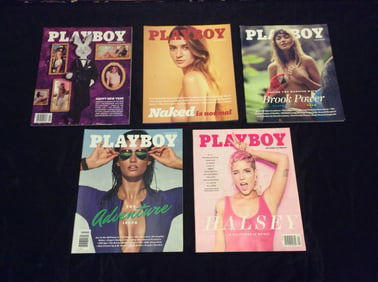 2017 Playboy magazines
