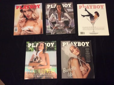 2018 Playboy magazines